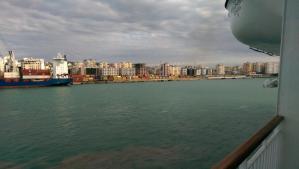 Arrival at Durrës